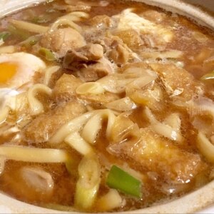 冬にピッタリ！味噌煮込みうどん